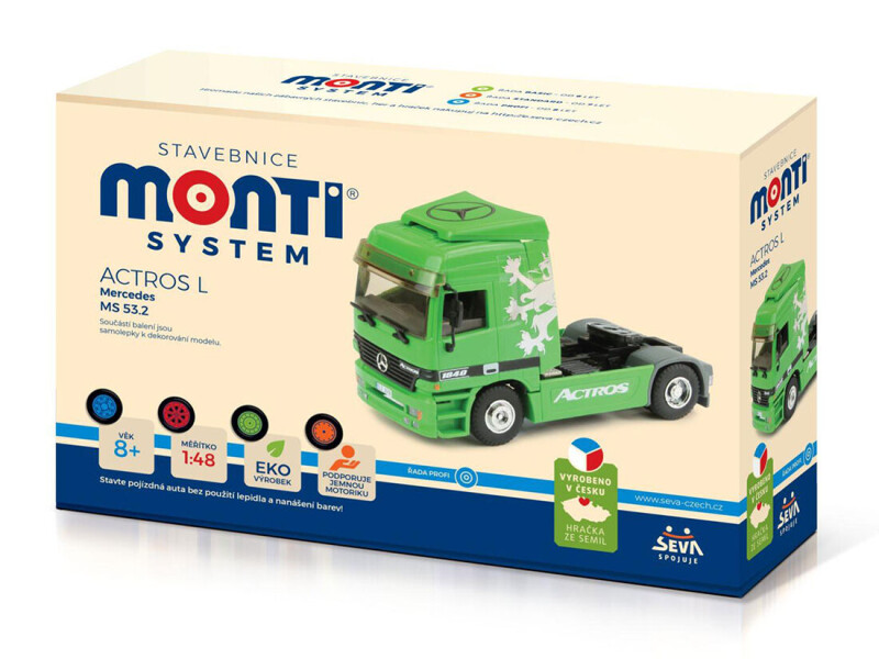 MS 53.2 Mercedes Actros L 1:48 zelený 